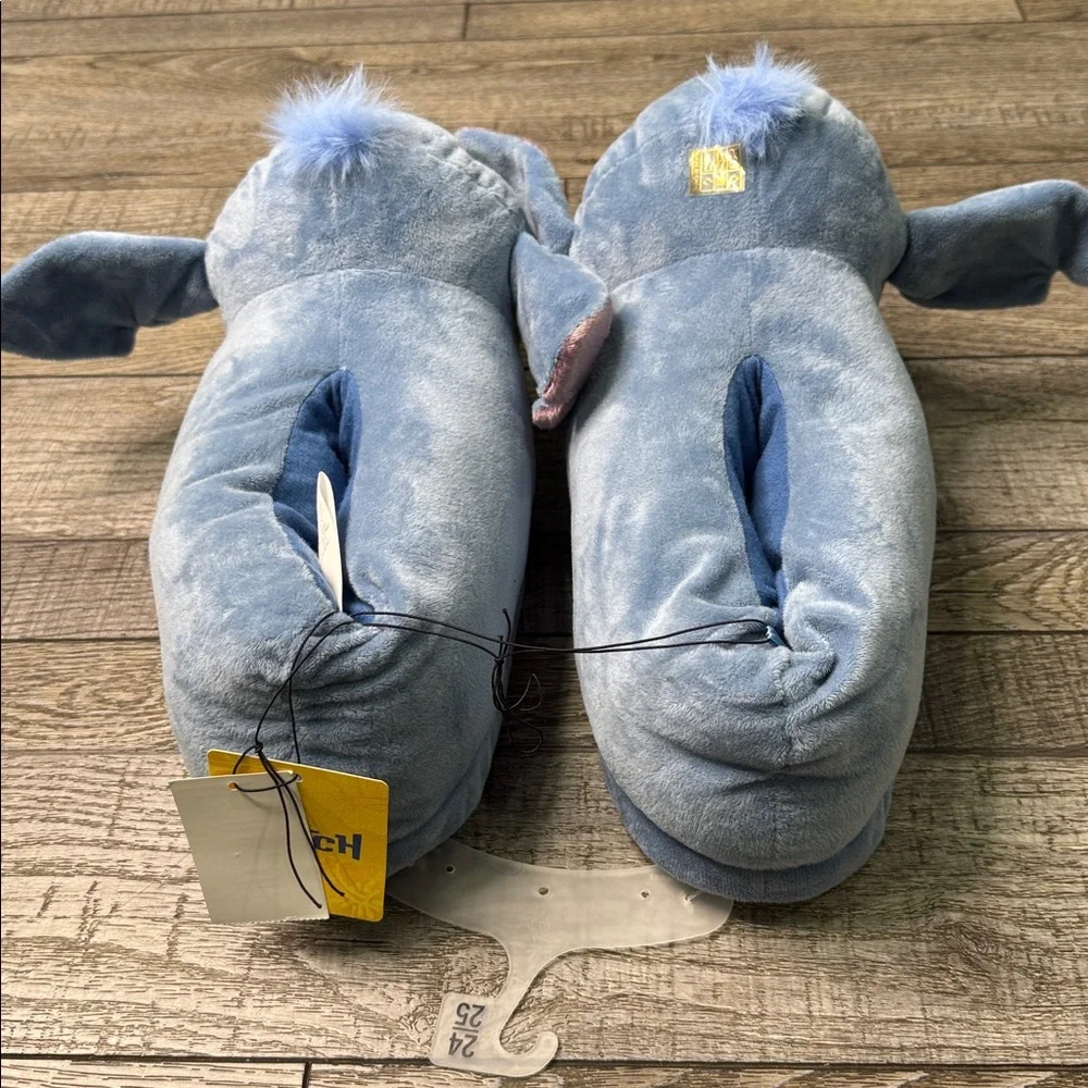 Disney Stitch Blue Character Kids Slippers